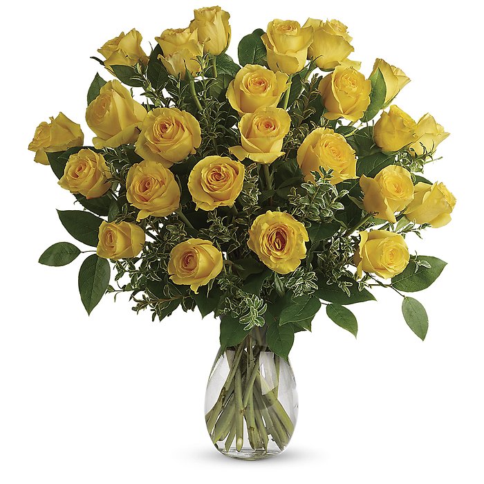 1 Dozen Yellow Roses