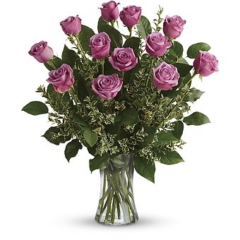 1 Dozen Lavender Roses